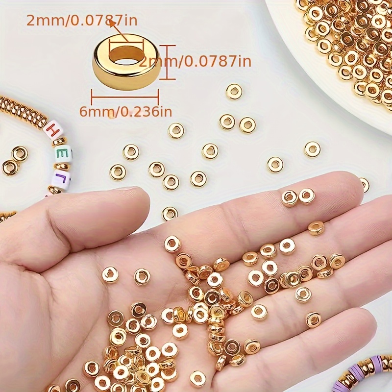 380pcs Acrylic Spacer Beads for DIY Jewelry Making